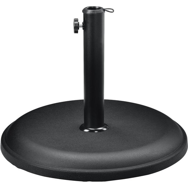 Global Industrial Concrete Umbrella Base, 33 Lb., Black 695474